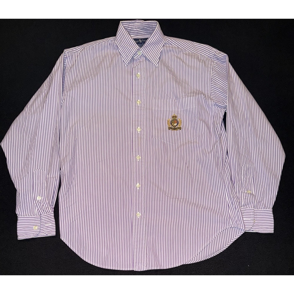 Polo Ralph Lauren Embroidery Pocket Logo Long Sleeve Women's Size 4